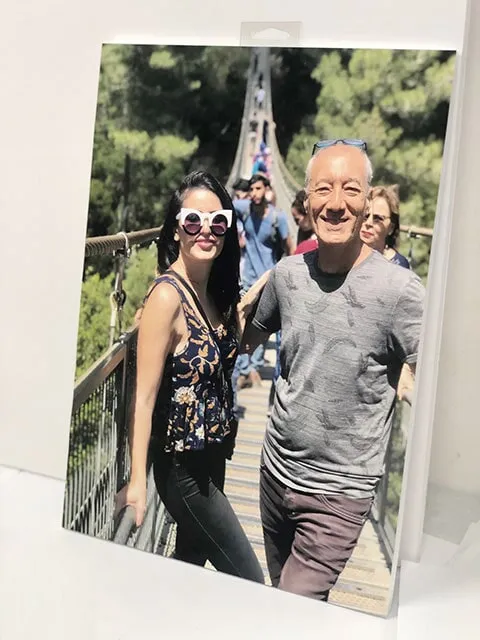 תמונה משפחתית מודפסת על קאפה